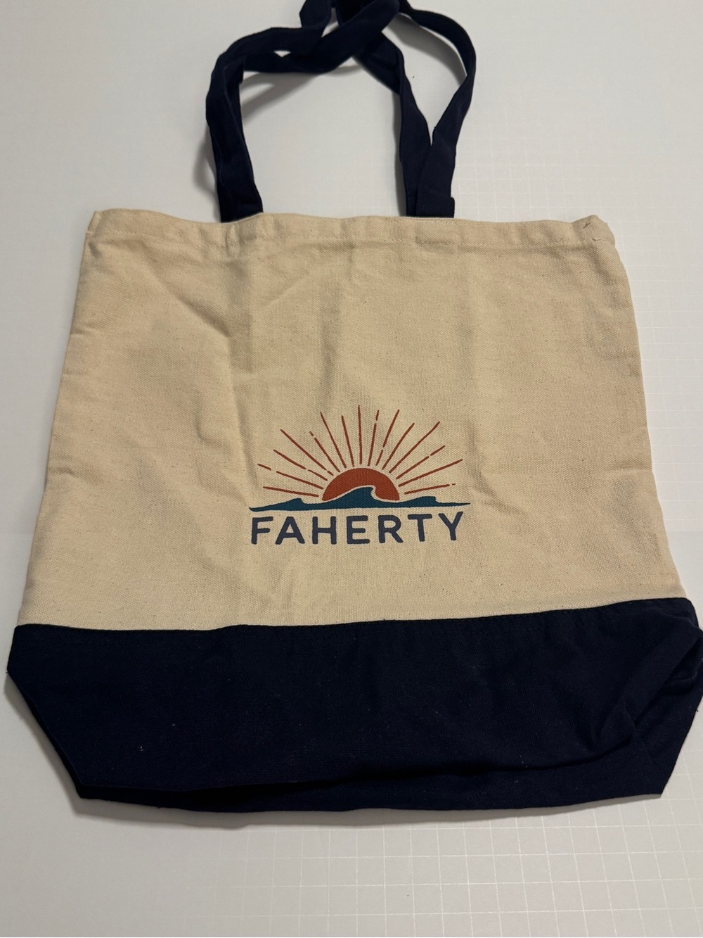 Faherty Canvas Tote Bag